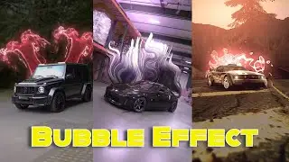 Make Bubble Effect in Any editing software