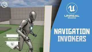 Unreal Engine 5 Tutorial -  Navigation Invokers