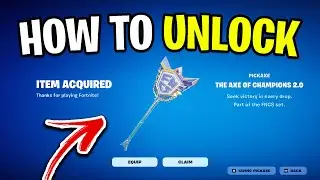 How To Get The FNCS Pickaxe! (Axe Of Champions 2.0)