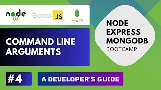 Build REST API with Node Express MongoDB - Command Line Args and Yargs #4