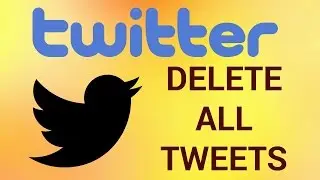 How to Delete All Tweets at Once