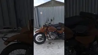 Мотоцикл Урал как новый! Звук мотора песня.