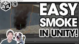 How to Create SMOKE with Particles in Unity!