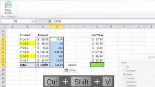 Paste Buddy Tutorial - Create Keyboard Shortcuts to Paste Values in Excel