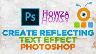 How to Create Reflecting Text Effect in Photoshop