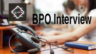 How to prepare/crack for BPO interview. || Voice/Non-Voice Process. || Buisness Process Outsourcing.