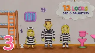 12 LOCKS Dad and Daughters Level 3 Walkthrough (RUD Present)