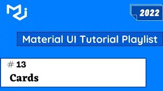 Material UI Cards Component | Material UI 5 Tutorial | Material UI Cards | Modern UI UX Cards | #12