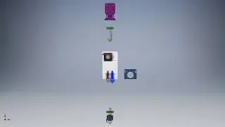 Каретка для 3D принтера d-bot. финальная версия / Сarriage for 3D printer (ver.2) d-bot.