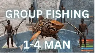 Group Fishing 1-4 Man. Pay For Your Entire Wipe! - Rust 2024