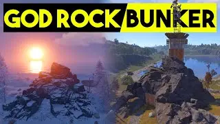 THIS GOD ROCK BUNKER IS UNRAIDABLE!!! | Rust Base Build