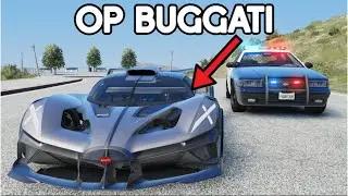 I became A GETAWAY DRIVER with an OP Buggati in GTA 5 RP