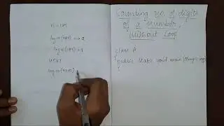 One Line code to Count the Number of Digits of a Number | Quick Tip | Java