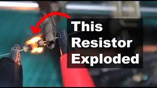 Why Resistors Burned or Exploded ? (Explained with Experiments)