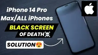 How to Fix Black Screen of Death on iPhone 14 Pro Max | iPhone Black Screen Problem