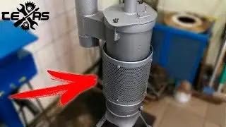 SUPER OVEN in the testing of oxygen cylinder / Restoration of the furnace in oil