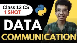 Data Communication🔥One shot Class 12 Computer Science | FREE NOTES🔥