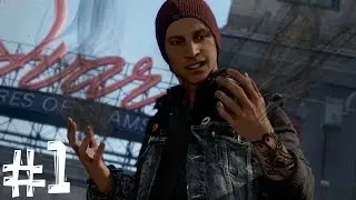 Infamous: Second Son. Прохождение. Часть 1 (Два братца)