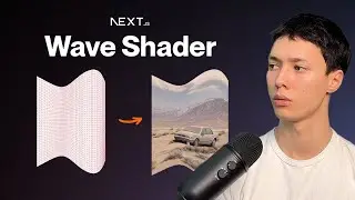 Build a Wave Distortion Shader using Three.js and React
