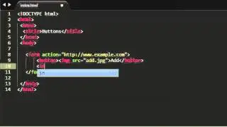 HTML Tutorials - 38 - Button element and Hidden controls