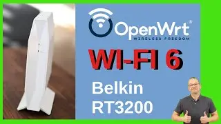 Wi-fi 6 with OpenWrt - the Belkin RT 3200