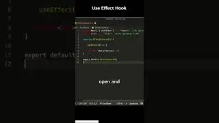 React Tutorial: Understanding and Using the useEffect Hook in React
