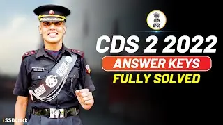 CDS 2 2022 Answer Key | Fully Solved Question Paper | Expected Cut Off | 04 September 2022