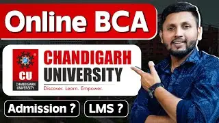 Online BCA from Chandigarh University | Online BCA & Regular BCA | Chandigarh University Review