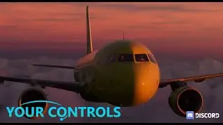 YourControls полет с другом | Пилот Asobo A320neo | Аварийная посадка в Ижевск из за автопилота