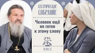 Многие «верующие» поступают неправильно! Сестрическое собрание с о. Андреем Лемешонком 01.09.2024