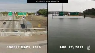 Houston, Before and After Harvey