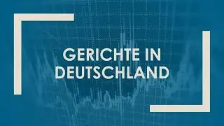 Gerichte in Deutschland