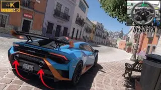 Lamborghini Huracán STO | Forza Horizon 5 [ Fanatec DD Pro + Thrustmaster TH8A ]