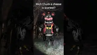 Wich Chuck e cheese is the Creepiest? #fnaf #chuckecheese #animatronics #shorts