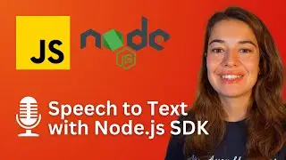 How to Convert Speech to Text in JavaScript using AssemblyAIs Node.js SDK