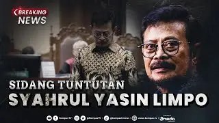 BREAKING NEWS - Sidang Tuntutan Syahrul Yasin Limpo Kasus Gratifikasi & Pemerasan di PN Tipikor