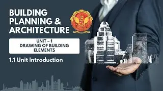 1.1 Introduction to Drawing of Building Elements | CE304 |