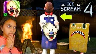 МОРОЖЕНЩИК СНЯЛ МАСКУ! ЧЕТВЁРТАЯ ЧАСТЬ ICE SCREAM 4 vs ICE SCREAM 3! МОРОЖЕНЩИК 3 и 4 Валеришка