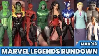 Marvel Legends Fanstream Rundown! Avengers, Avengers, Spider Man, and More Avengers! March 2023