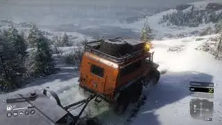 SnowRunner - Ford F750 Engine Upgrade Location - Imandra, Kola Peninsula