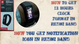 How To Get 12 Hours Clock Format In Redmi Band