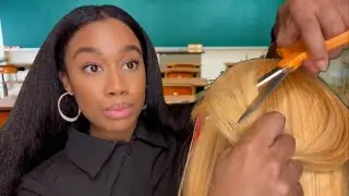 ASMR Giving You a $5 Haircut in Detention *Im A Scammer 💵✂️ ASMR Haircut Role-play | Hair Play ASMR