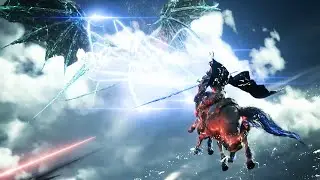 Final Fantasy 16 - Bahamut vs Odin Cutscene (Final Fantasy XVI)