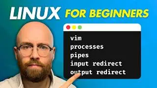 Linux CLI for Beginners (Vim, Processes, Pipes, IO Redirection)