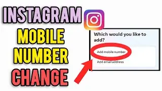 How to change mobile number on Instagram | Instagram pr mobile number kesay change krna hai