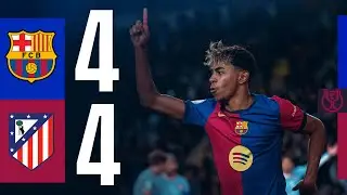 HIGHLIGHTS | FC BARCELONA 4 vs 4 ATLETICO MADRID | COPA DEL REY 24/25 (WITH COMMENTARY)