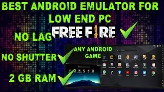 Best Free Android Emulator For Low-End PC...2GB RAM, NO GRAPHICS...Android App On PC...