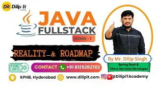 Java Full Stack | Training | Demo Session 1 | Dilip Singh