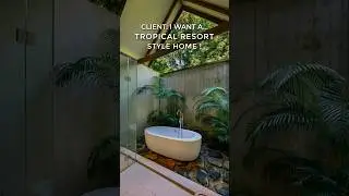 POV: You got your tropical resort style home! #holidayhome #beforeandafter