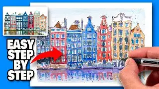 URBAN SKETCHING Tutorial For Absolute Beginners!